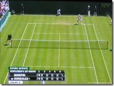2008 Wimbldeon - old on-screen scoring system