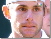 andy roddick - sad in defeat - wimbledon 2009