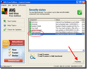 AVG Control Center