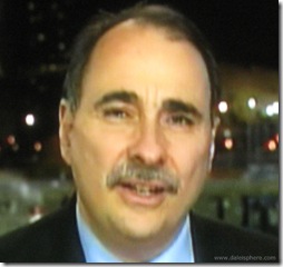 david axelrod after victory celebration - November 4, 2008 - grant park chicago
