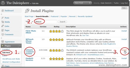 disqus - install disqus plugin in wordpress 2