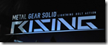 metal gear rising logo