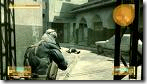 Solid Snake being Sneaky in MGS 4