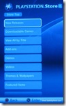 new playststation store main menu