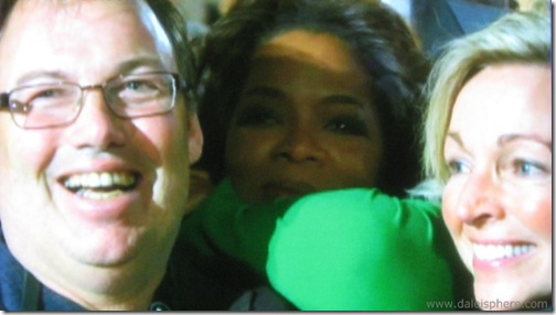 oprah winfrey -at obama victory celebration - November 4, 2008 - grant park chicago