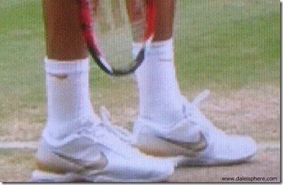 roger federer designer tennis shoes 2 - wimbledon 2009