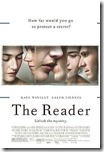 the reader (2008) poster the reader (2008) poster