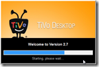 tivo desktop 2.7 startup splash screen