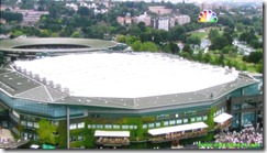 wimbledon 2009 - closing centre court roof - first time 8 - external view