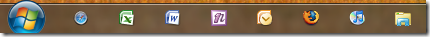 windows 7 beta - pinned icons on taskbar