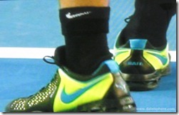 australian open 2009 -  rafael nadal's tennis shoes-sneakers - second view