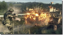 Battlefield - Bad Company - 360 - tank blowing up