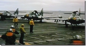 Bridges at Toko-Ri (1954) Jets prepping for takeoff from USS Oriskany