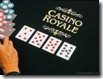 casino royale (2006) casino royale enscribed poker table