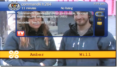 commandN.tv Podcast on TiVo
