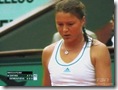 Dinara Safina at Match Point Against Dementieva at 2008 French Open