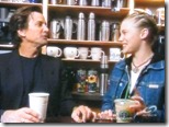 Dirk Benedict (Starbuck from the 1978 Battlestar Galactica) with Katee Sackhoff (Starbuck from 2004 ‘reimagined’ series) at Starbucks 4