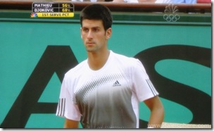 Djokovic eyes Mathieu at 2008 French Open
