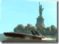GTA IV - Nicko Drives Boat Past Statute of Liberty