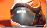 french open 2009 - nadal tennis shoes single back view