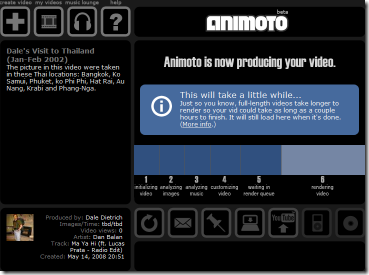 Animoto is Now Producing Your Video