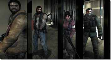 left 4 dead - team must survive the horde of zombies