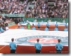 Opening Ceremony at 2008 French Open Men's Finals