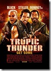 tropic thunder (2008) movie poster